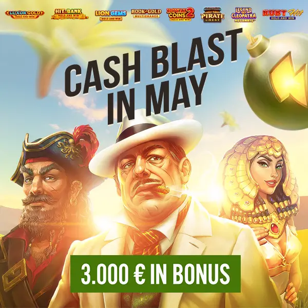 Cash Blast in May