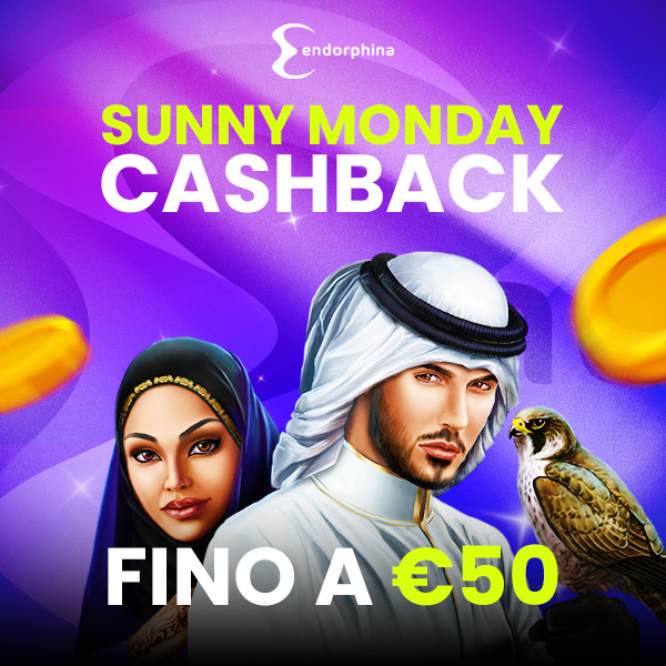 Sunny Monday - 25% Cash Back